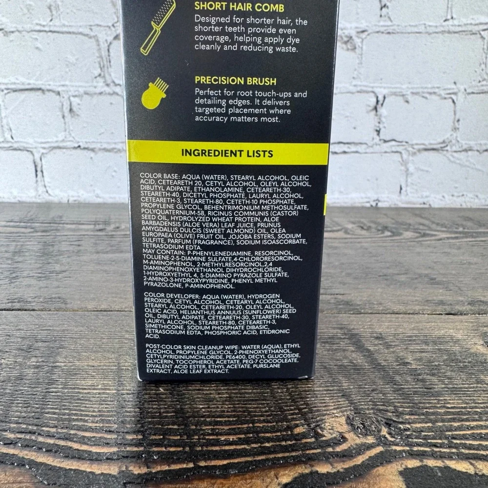 Beard Club Brush-In Color Men 5oz Light Brown New Hair Beard Dye Kit Coverage